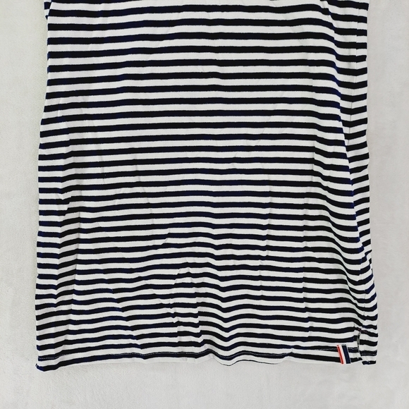 U.S. Polo Assn. Black & White Striped Short Sleeve Polo Shirts 687 - Picture 3 of 7